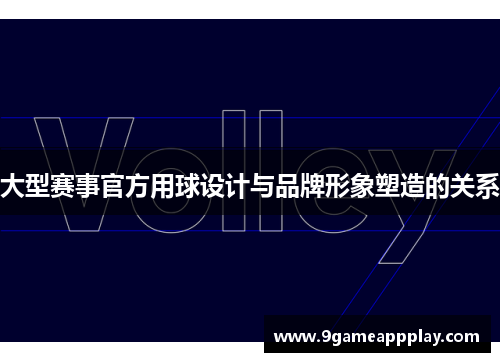 大型赛事官方用球设计与品牌形象塑造的关系